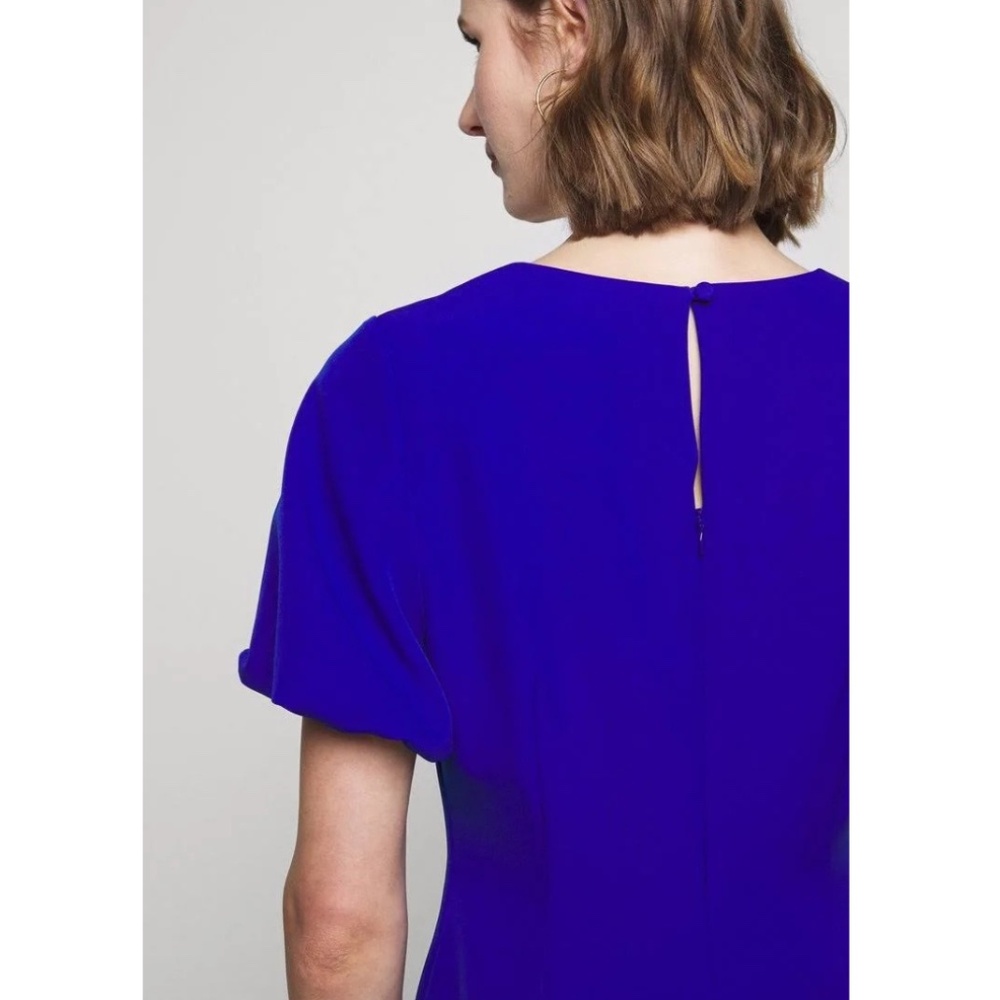 Milly Amelia Cady Dress In Cobalt Blue - Picture 12 of 16